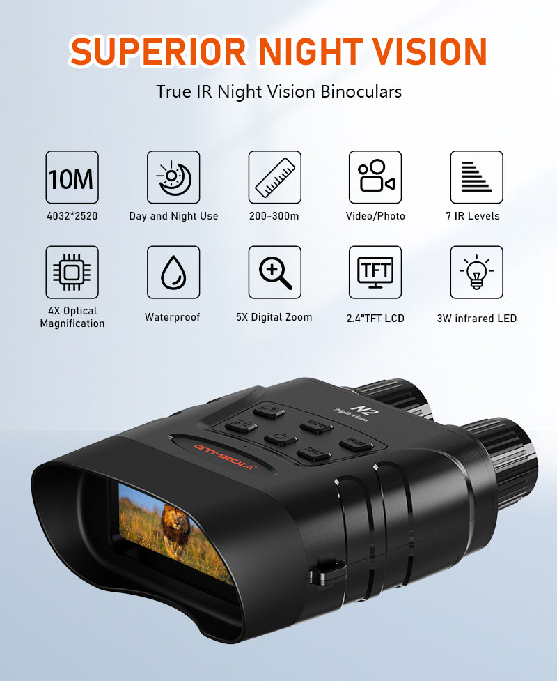 GTMEDIA N2 Infrared Binocular Night Vision