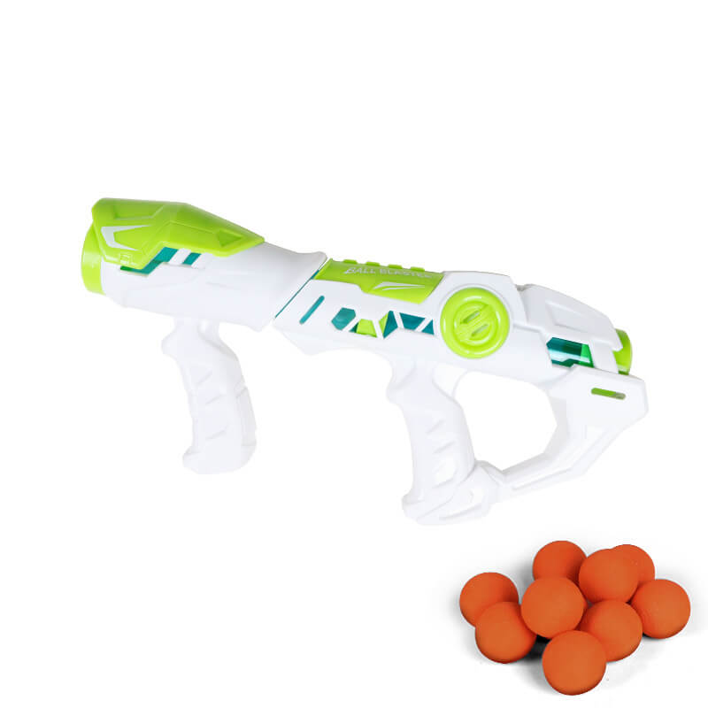 Rapid Fire Pump Air Popper Foam Ball Toy Gun