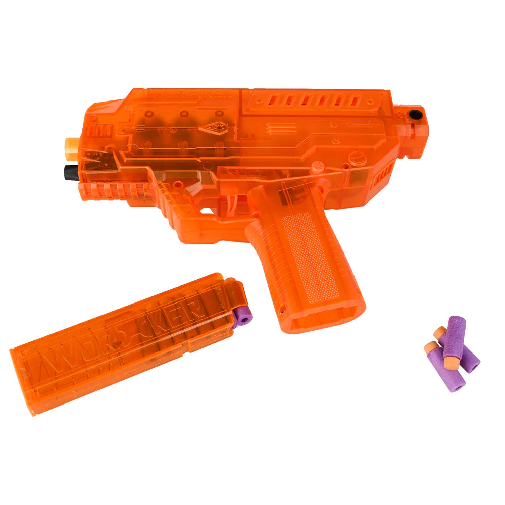 WORKER Transparent Orange Upgraded Phoenix 1.0 Blaster-Kublai-Kublai