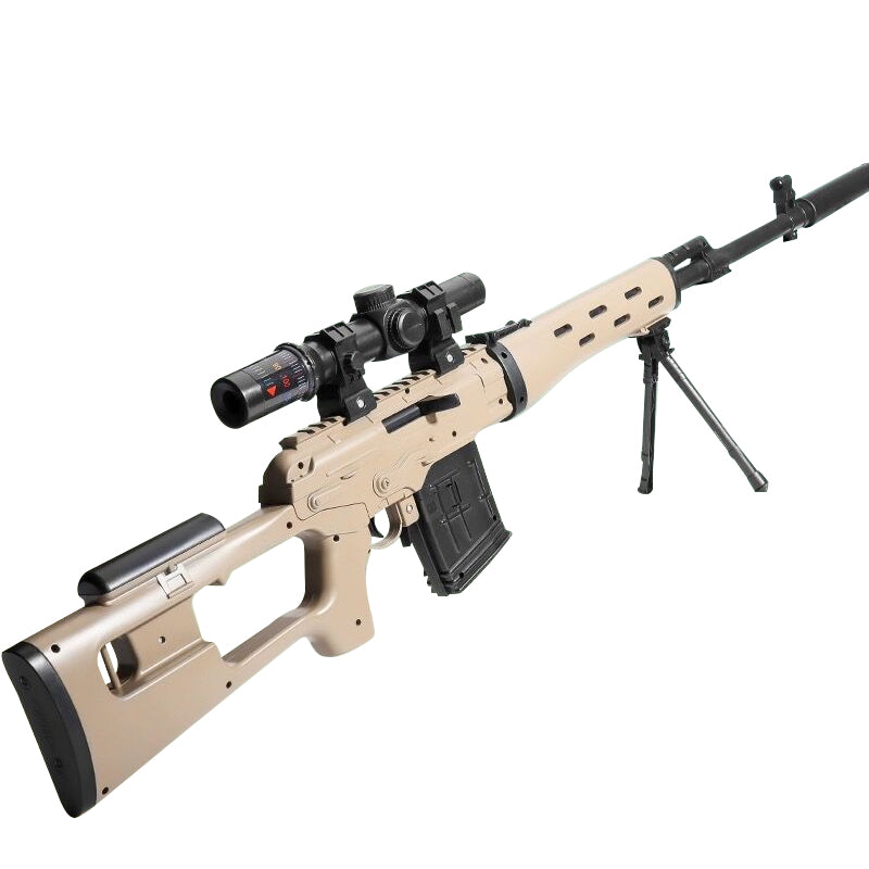 Large Electric Auto Mag-Fed SVD Gel Blaster