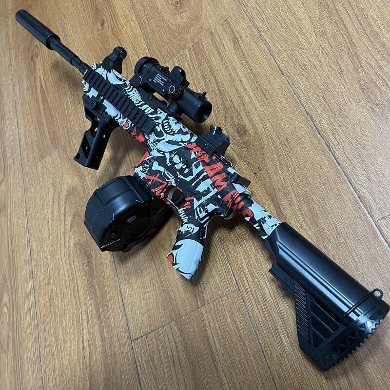 M416 Graffiti Gel Ball Blaster Launchers Multiplue Colors-Kublai-Kublai