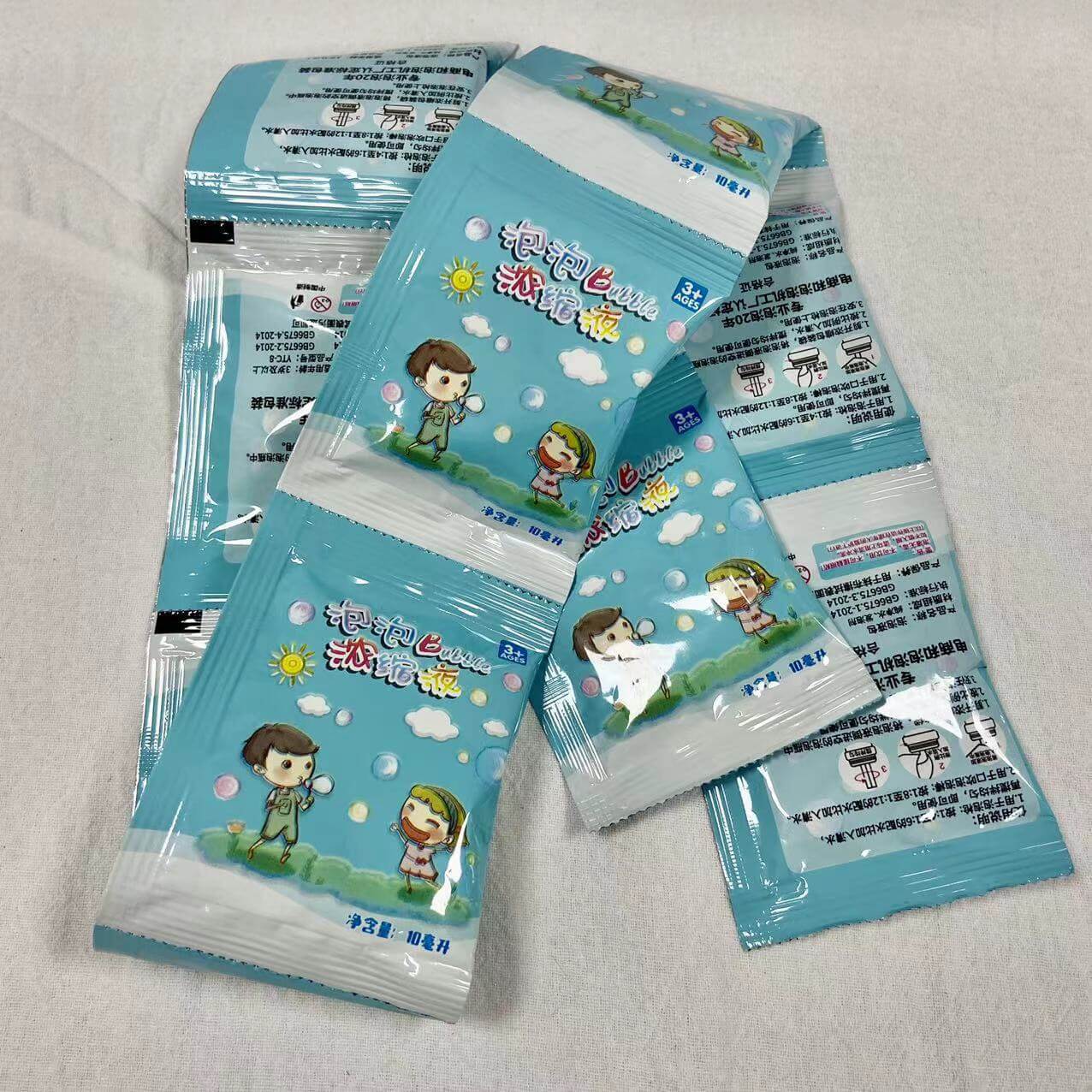 10pcs Bubble Gun Solution Liquid Refill Pack 10ml-Biu Blaster-Uenel