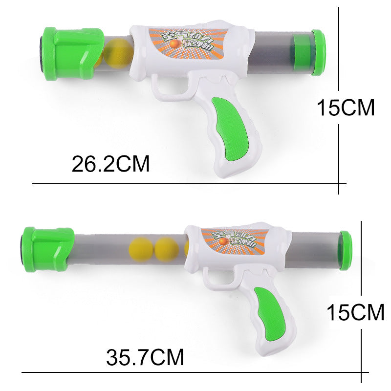 Kids Children Toy Air Pump Foam Ball Blaster