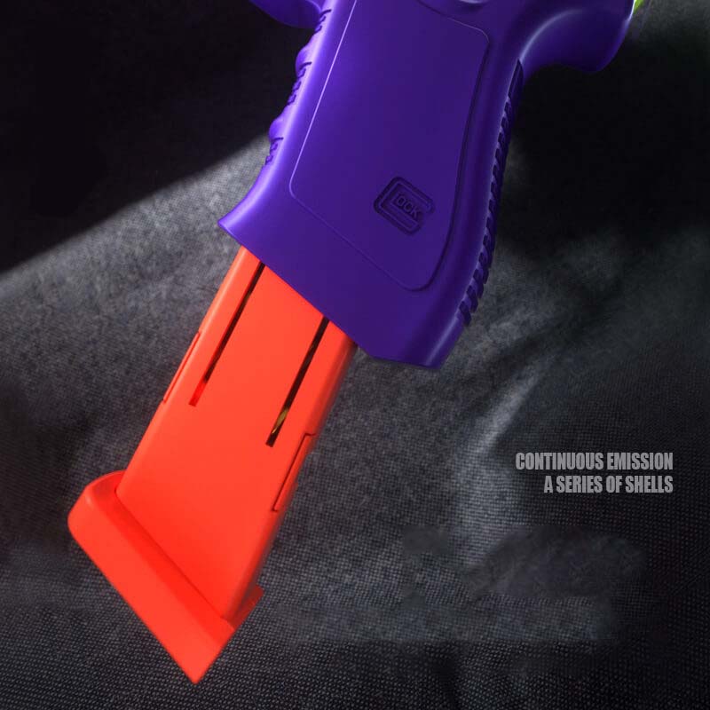 3D Printed Glock Shell Eject Blaster Fidget Stress Relief Toy Gun-Kublai-Kublai