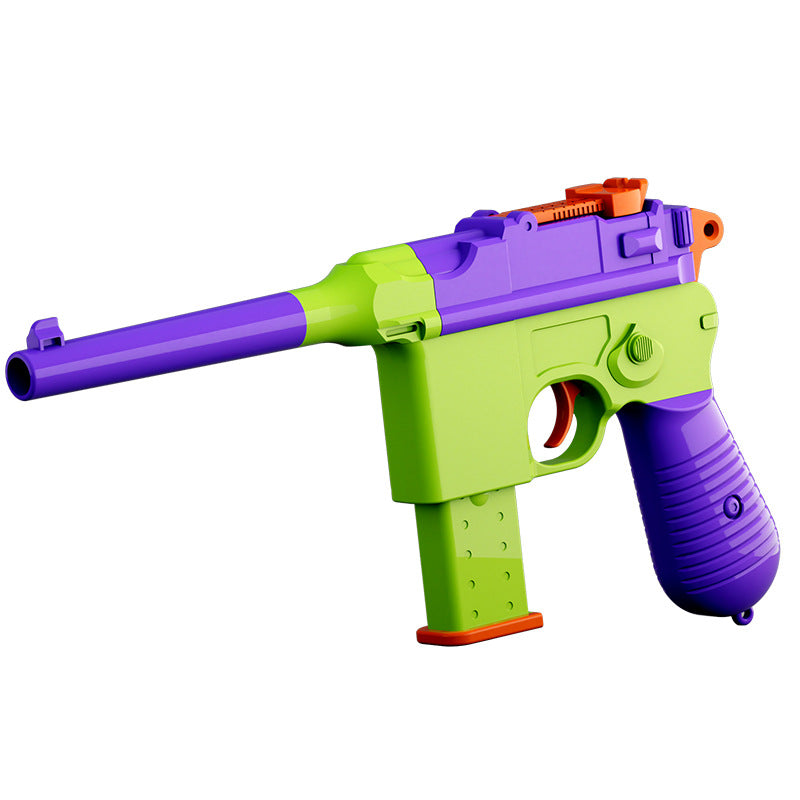 Shell Ejecting Carrot Mauser Manual Toy Gun