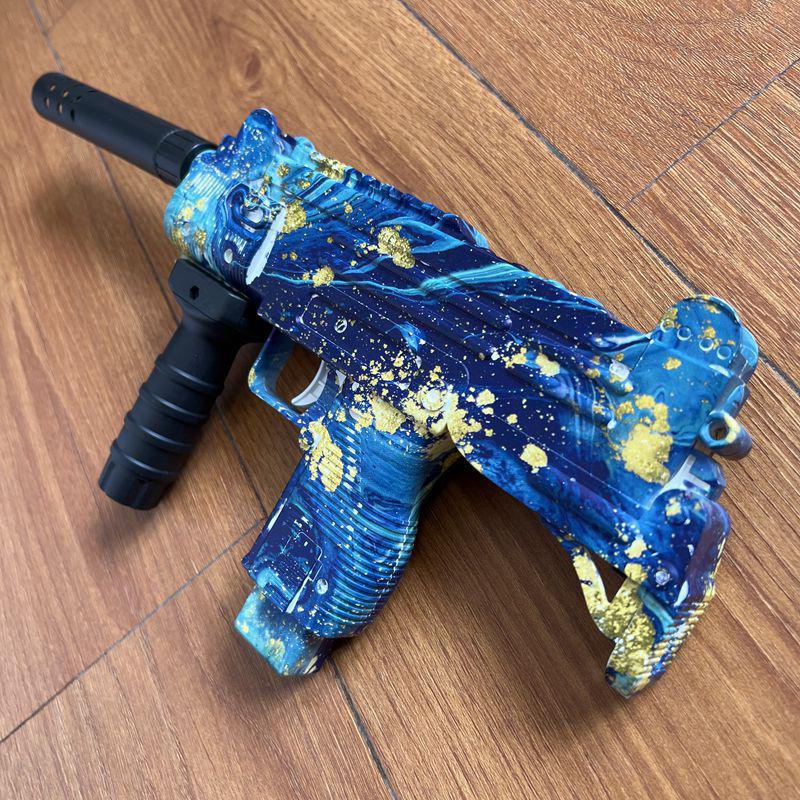 Mini Uzi Orby Toy Electric Hopper Fed Gel Ball Blaster-gel blaster-Kublai-Kublai