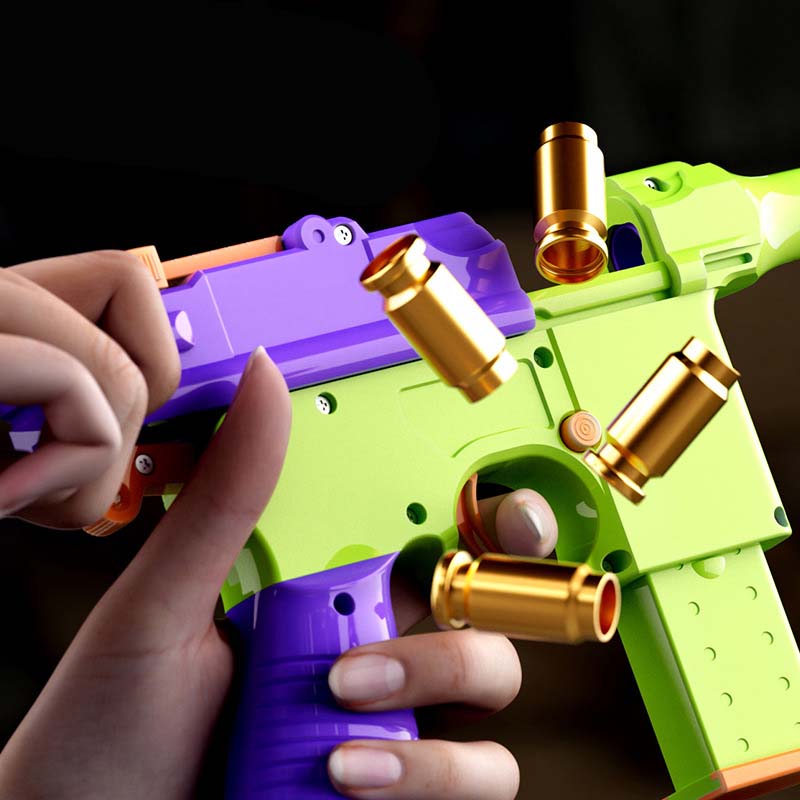 Shell Ejecting Carrot Mauser Manual Toy Gun