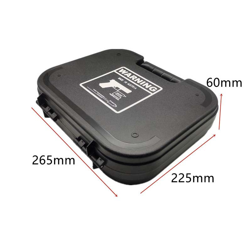 Glock Printed ABS Hard Toy Gun Case