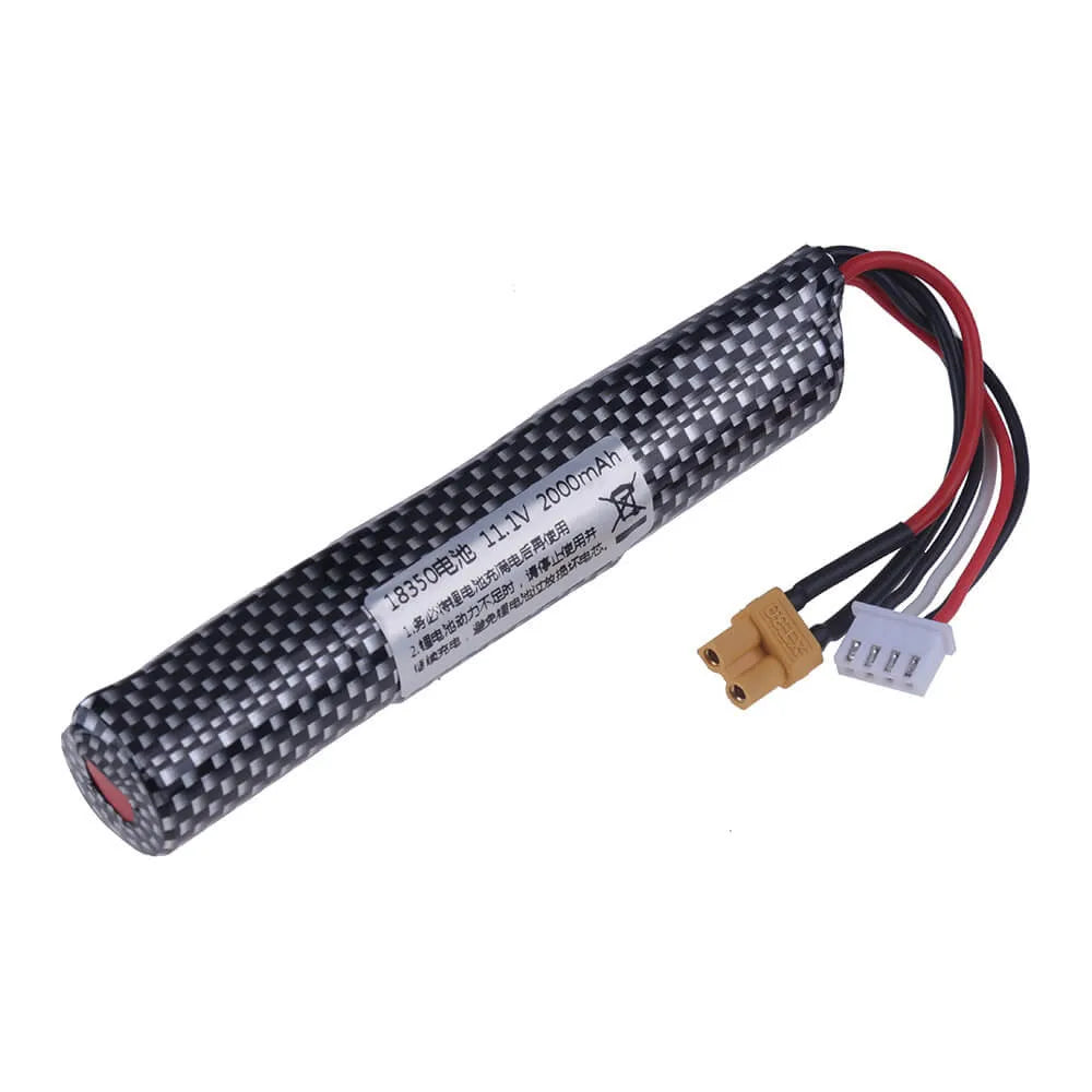Rechargeable 11.1V 1800mAh Lattice Lipo Battery