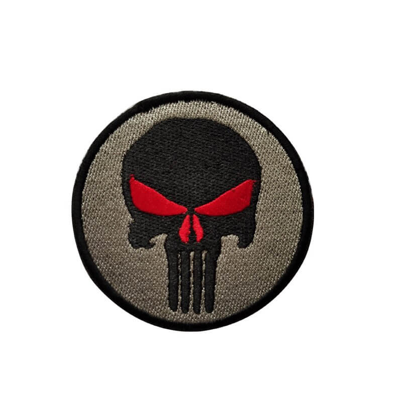 3D Embroidered Hook Patches Tactical Punisher Military Patch for Clothing Backpack Stickers Embroidery Badge-Tactical Accessories-Kublai-G-Kublai