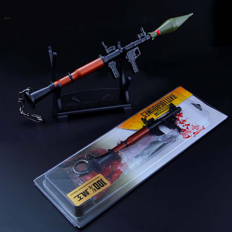 PUBG RPG Rocket Launcher Keychain-Toy Gun Keychains-Kublai-Kublai