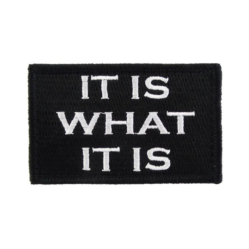 Skull Embroidered Patch Funny Buzzword Military Slogan Sticker Decal Army Operator with Hook and Loop Tactical Patches-Tactical Accessories-Kublai-20-Kublai