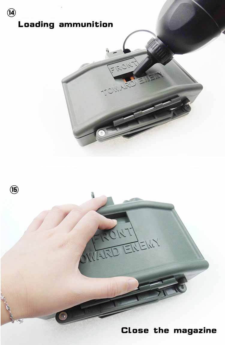 M18A1 Gel Ball Claymore RC Anti-Personnel Mine-Tactical Accessories-Kublai-Kublai
