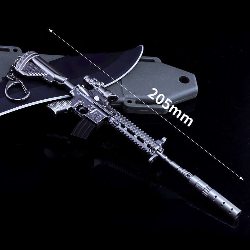 PUBG M416 Metal Keychain-Toy Gun Keychains-Kublai-Kublai