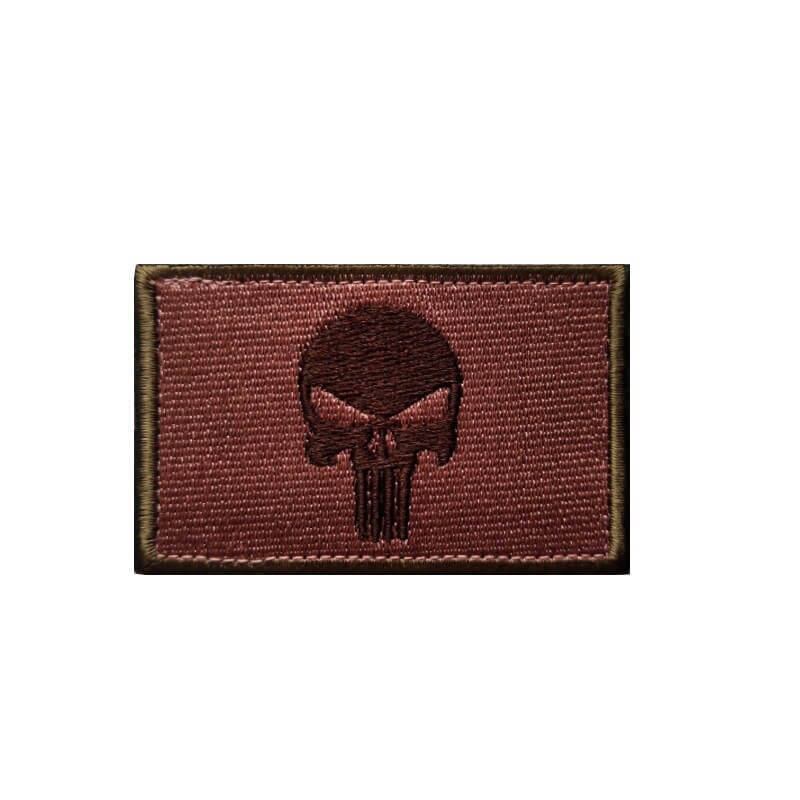 3D Embroidered Hook Patches Tactical Punisher Military Patch for Clothing Backpack Stickers Embroidery Badge-Tactical Accessories-Kublai-F-Kublai
