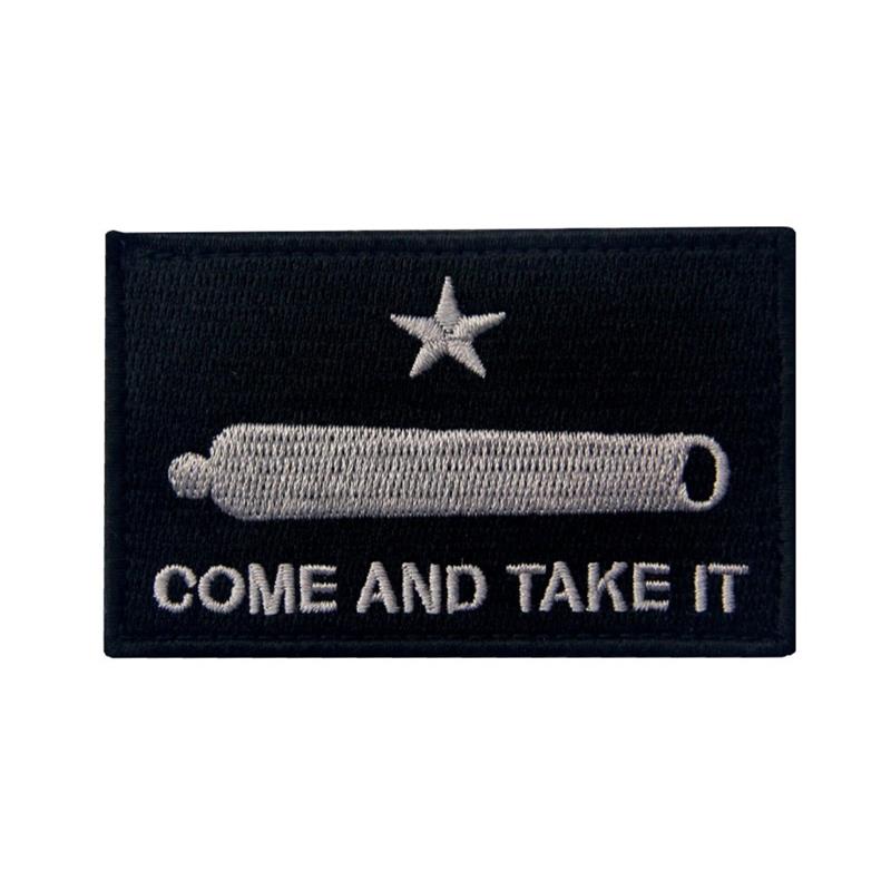Skull Embroidered Patch Funny Buzzword Military Slogan Sticker Decal Army Operator with Hook and Loop Tactical Patches-Tactical Accessories-Kublai-24-Kublai