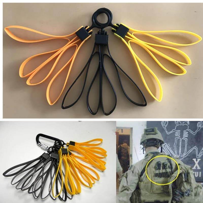 Nylon Cable Ties CS Outdoor Plastic Police Handcuffs Double Flex Cuffs Disposable Professional Zip Tie-Tactical Accessories-Kublai-Kublai