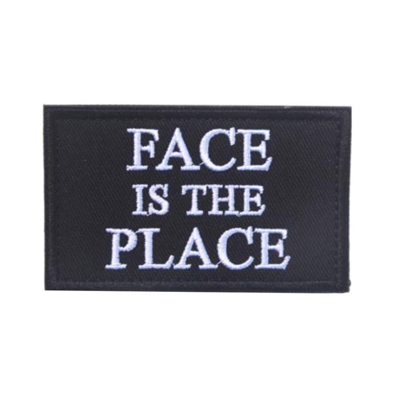 Skull Embroidered Patch Funny Buzzword Military Slogan Sticker Decal Army Operator with Hook and Loop Tactical Patches-Tactical Accessories-Kublai-26-Kublai