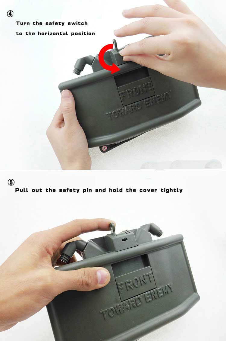 M18A1 Gel Ball Claymore RC Anti-Personnel Mine-Tactical Accessories-Kublai-Kublai
