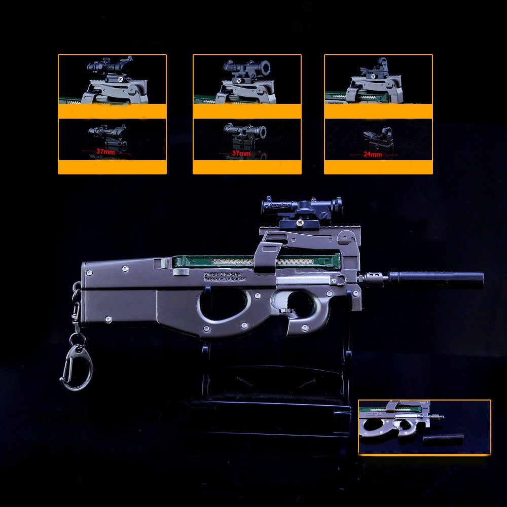 PUBG P90 Keychain-Toy Gun Keychains-Kublai-Kublai
