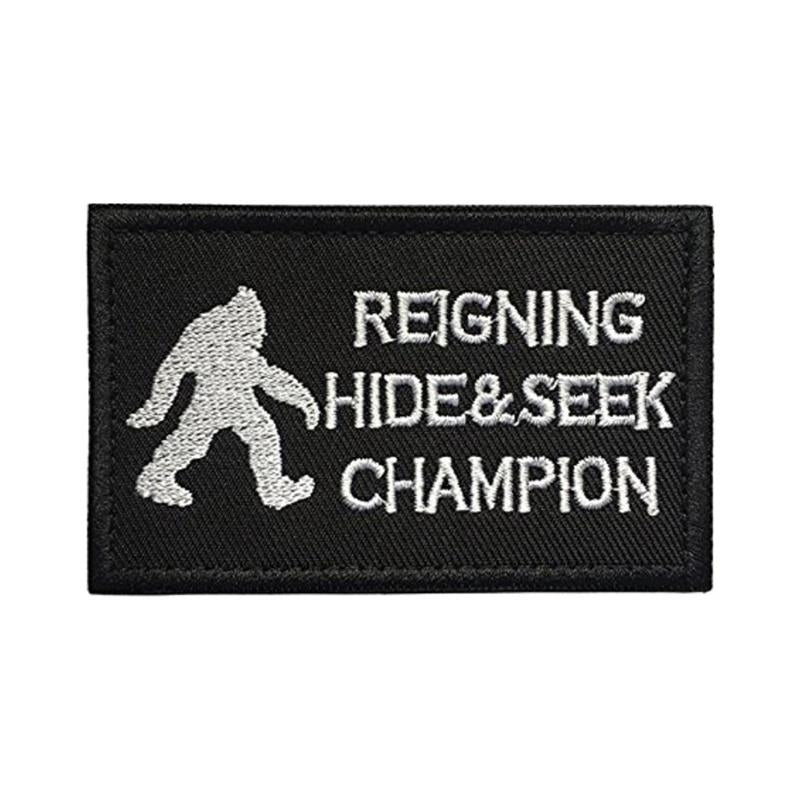 Skull Embroidered Patch Funny Buzzword Military Slogan Sticker Decal Army Operator with Hook and Loop Tactical Patches-Tactical Accessories-Kublai-33-Kublai