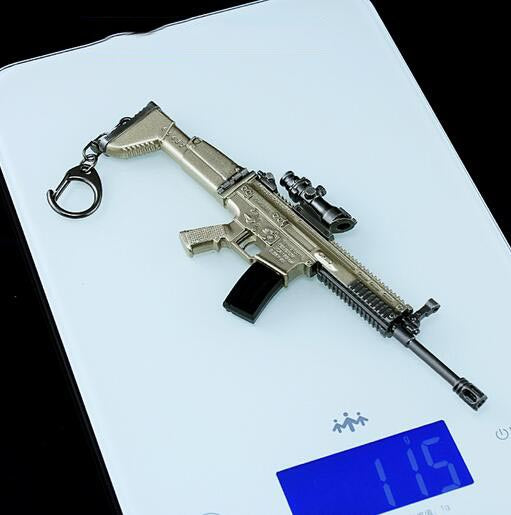 PUBG SCAR-L Keychain-Toy Gun Keychains-Kublai-Kublai