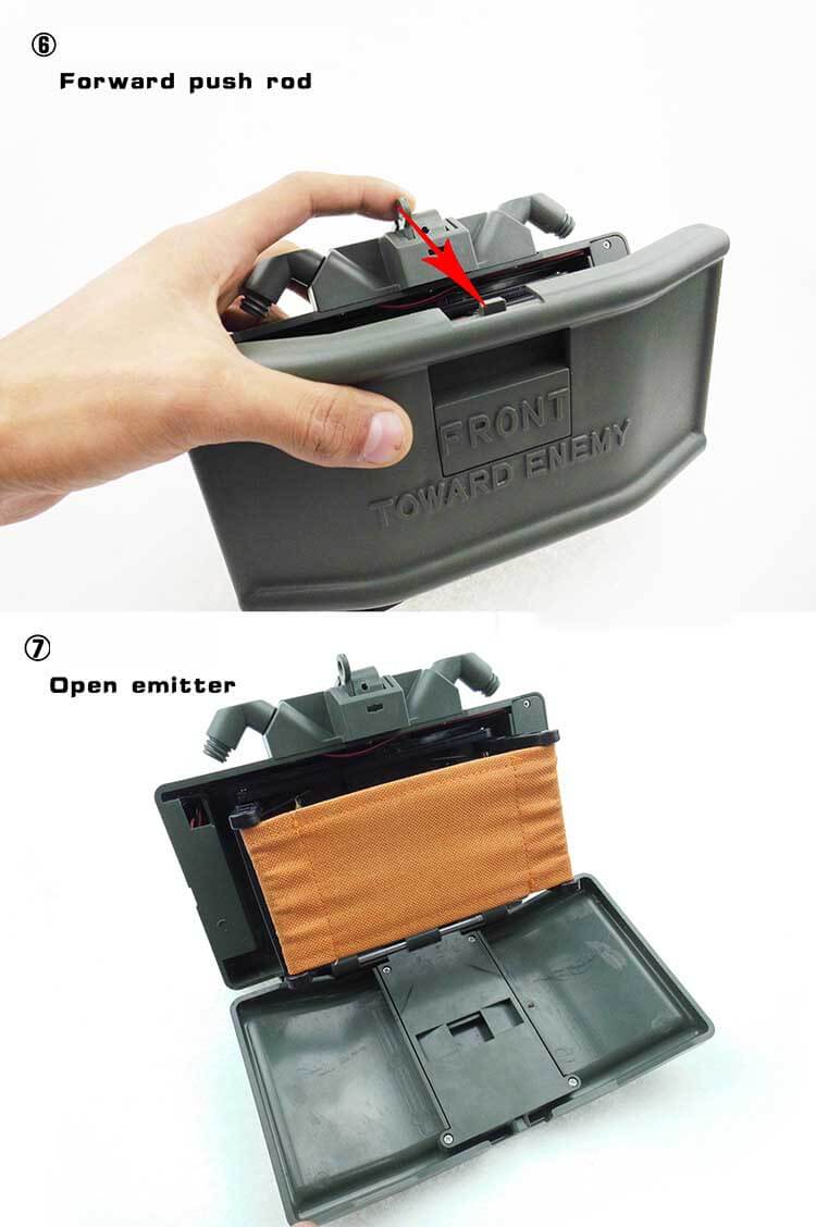 M18A1 Gel Ball Claymore RC Anti-Personnel Mine-Tactical Accessories-Kublai-Kublai