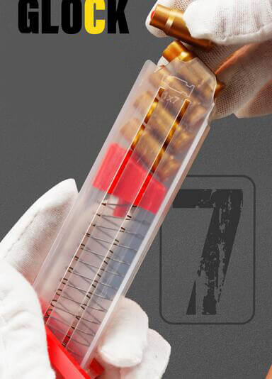 Shell Ejecting Transparent Dart Blaster Toy-foam blaster-Biu Blaster-Biu Blaster