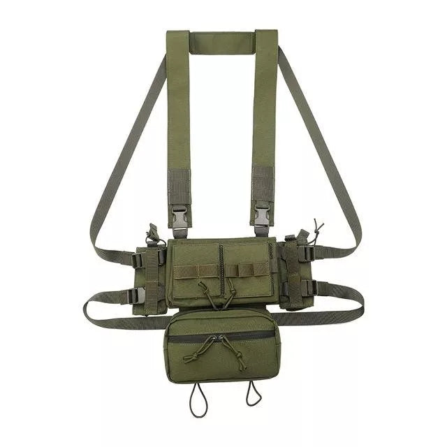 MK3 Modular Micro Fight Chest Rig-玩具/游戏-Biu Blaster-green-Biu Blaster