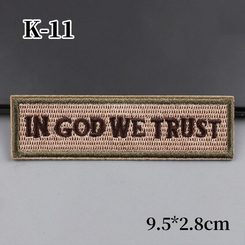Hot American Flag Patches Badge Stickers For Adults Clothing Iron On Patch Embroidered DIY Appliques Clothes Hats Patchs-Tactical Accessories-Kublai-F-Kublai