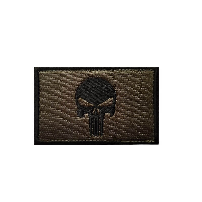 3D Embroidered Hook Patches Tactical Punisher Military Patch for Clothing Backpack Stickers Embroidery Badge-Tactical Accessories-Kublai-C-Kublai