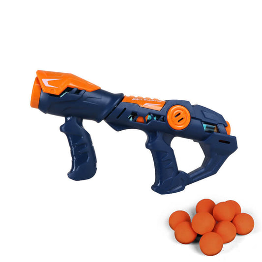 Rapid Fire Pump Air Popper Foam Ball Toy Gun