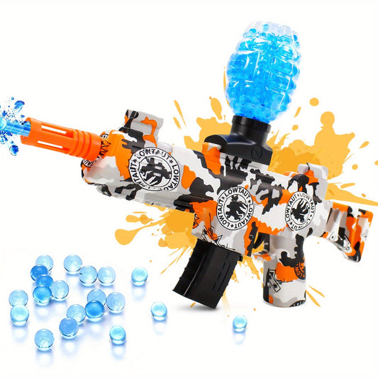 Electric Hopper Fed Blaster with Rechargeable Battery High Precision Shooting Toy