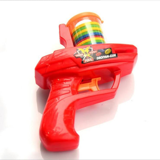 Children Classic Foam Disc Launcher Zip Shot Shooter Toy-Kublai-Kublai