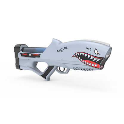 Kublai S2 Mini Shark Electric Water Blaster, Electric Squirt Auto Refill Summer Pool Beach Toy