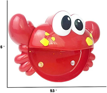 Bathtub Bath Toy Crab Bubbler Bubble Machine with Nursery Rhyme for Baby Toddlers (US/UK Stock)-Biu Blaster-Uenel
