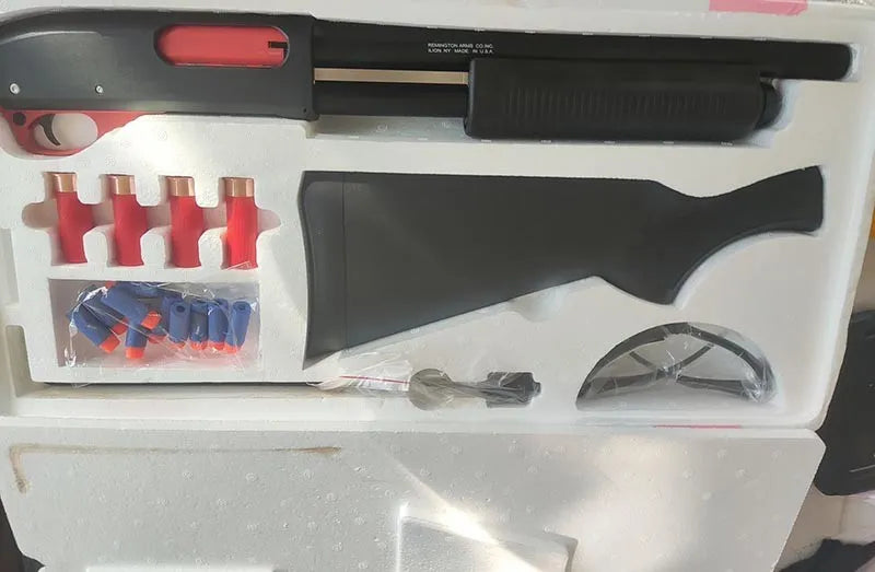 AKA M870 R1 Shell Ejecting Shotgun Foam Blaster