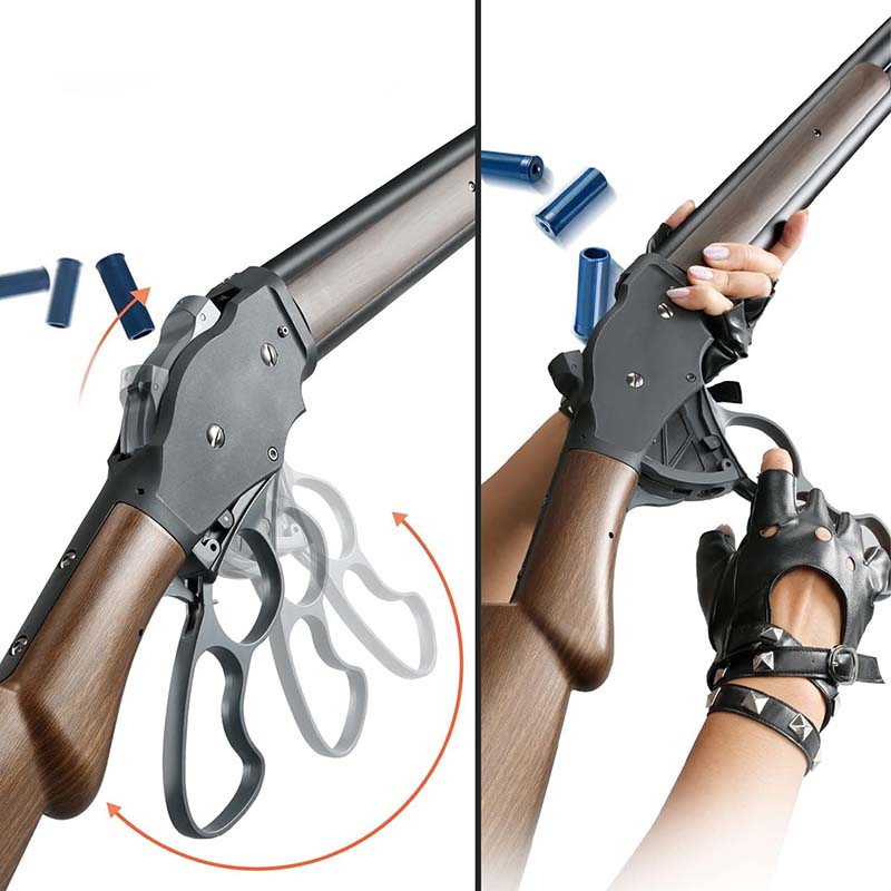 UDL M1887 Long Stock Lever Action Foam Blaster
