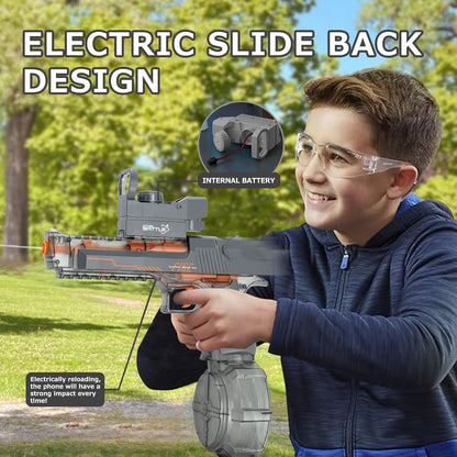 Electric Blowback Desert Eagle Water Gun-black