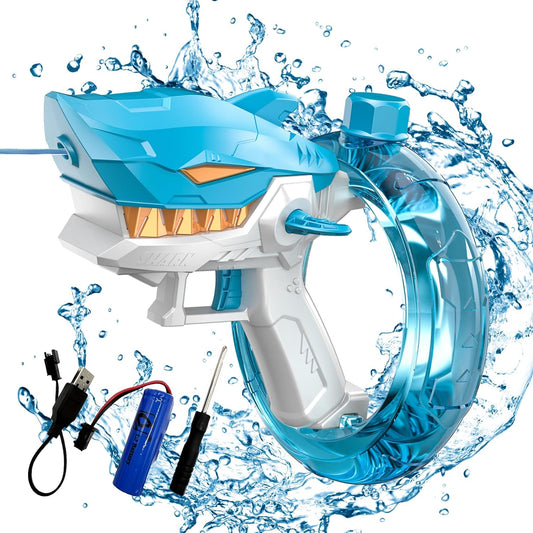 Electric Shark Water Guns-Blue