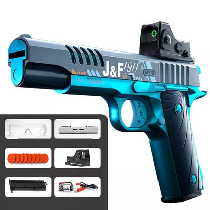JF M1911 Electric Blowback Foam Disc Blaster-foam blaster-Kublai-m1911 blaster-Kublai