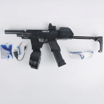 Flux Raider MP17 Electric Blowback Gel Blaster with Drum-Kublai-black-Kublai