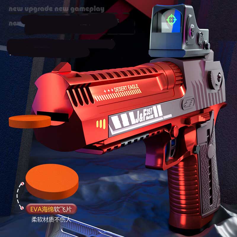 JF Desert Eagle Toy Gun Electric Foam Disc Blaster-foam blaster-Kublai-Kublai