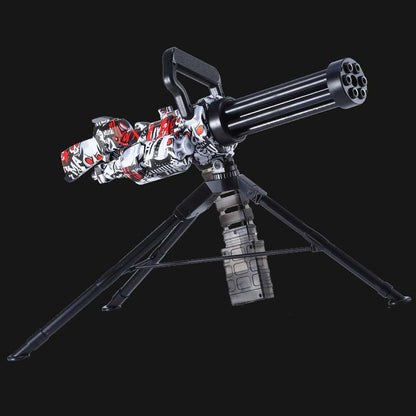 Electric Mag-Fed Graffiti Gatling Gel Blaster Splat Ball Gun