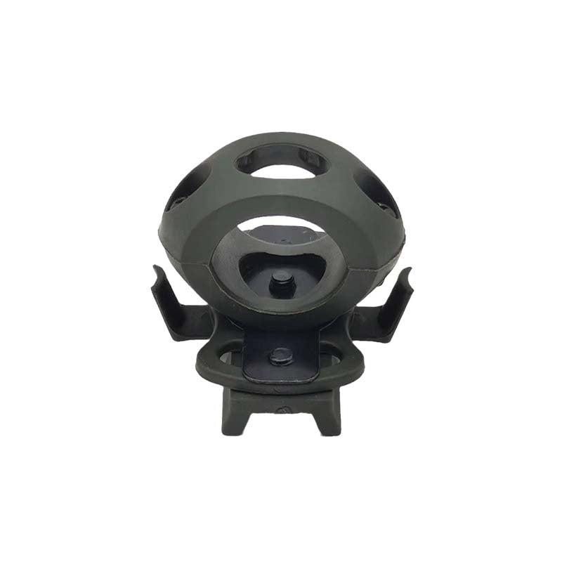 Helmet Flashlight Mount Clamp Torch Bracket For MICH/IBH/FAST-Kublai-green-Kublai