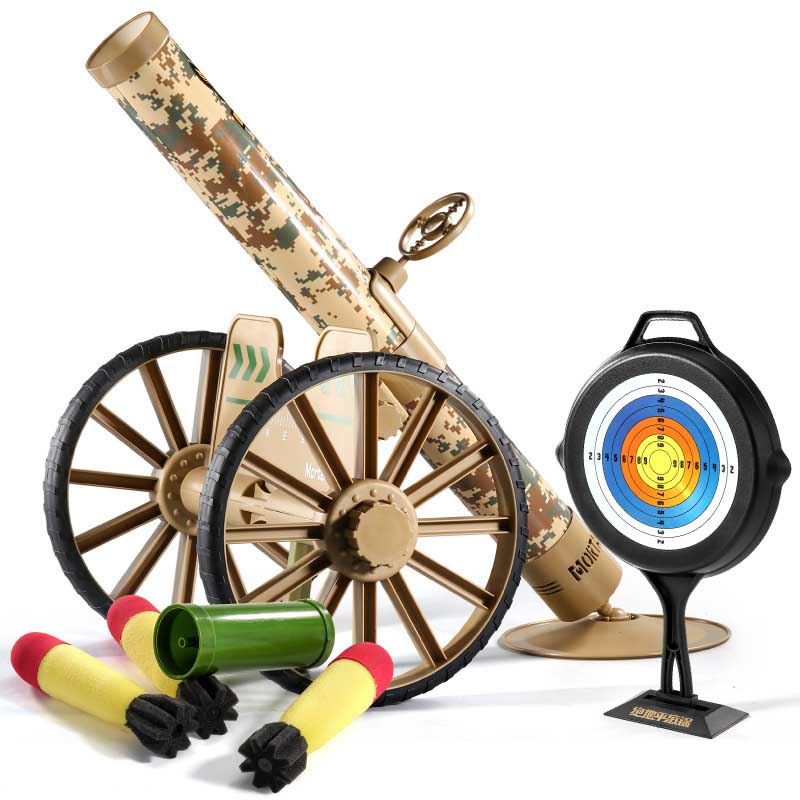 CRJ Mortar Soft Bullet Foam Blaster with Wheel