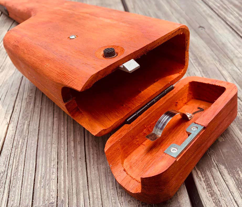 Mauser C96 Toy Blaster Wooden Case Holster