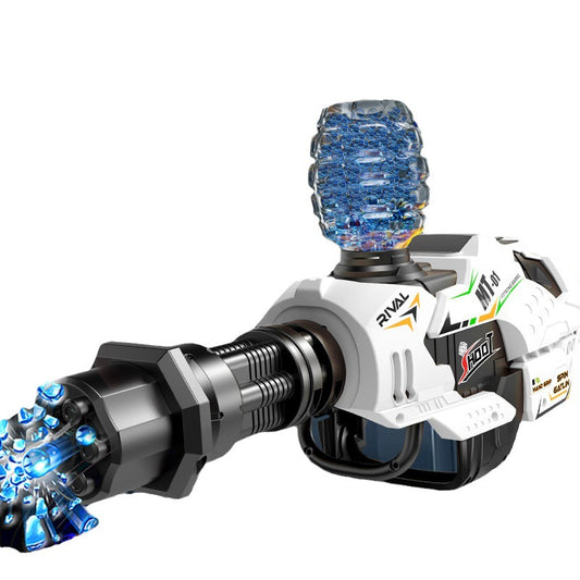 Hopper-Fed Electric Handheld Gatling Splatter Ball Gun-Kublai-Kublai