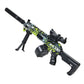 Graffiti Electric AK47 Drum Fed Gel Blaster Splatter Ball Gun-Kublai-green-Kublai