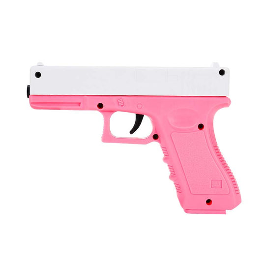 Pistola de juguete Manual Pink Gel Ball Blaster Glock